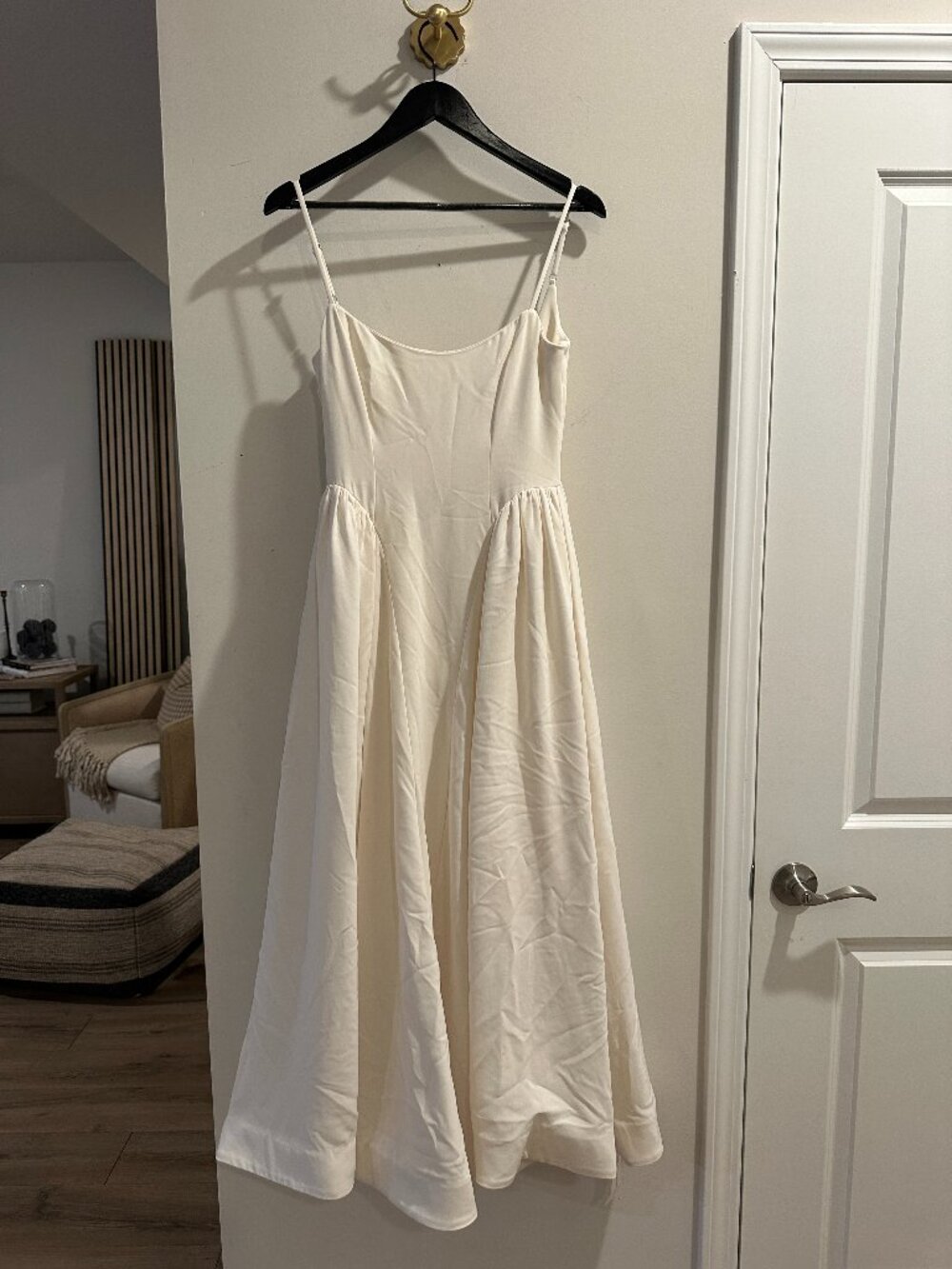 REFORMATION Bonie Dress in Fior Di Latte Size US 6 NWT